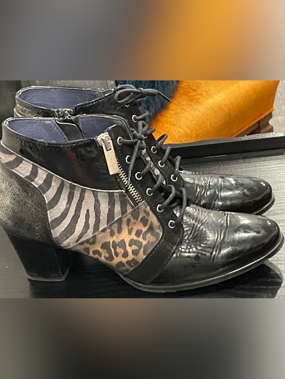 Unity In Diversity Nile Heel Bootie’s - Picture 2 of 6